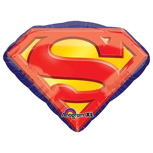 26 Inch Superman Emblem Foil Balloon
