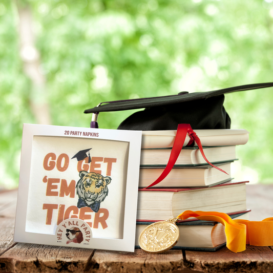 Tiger Graduation Napkins