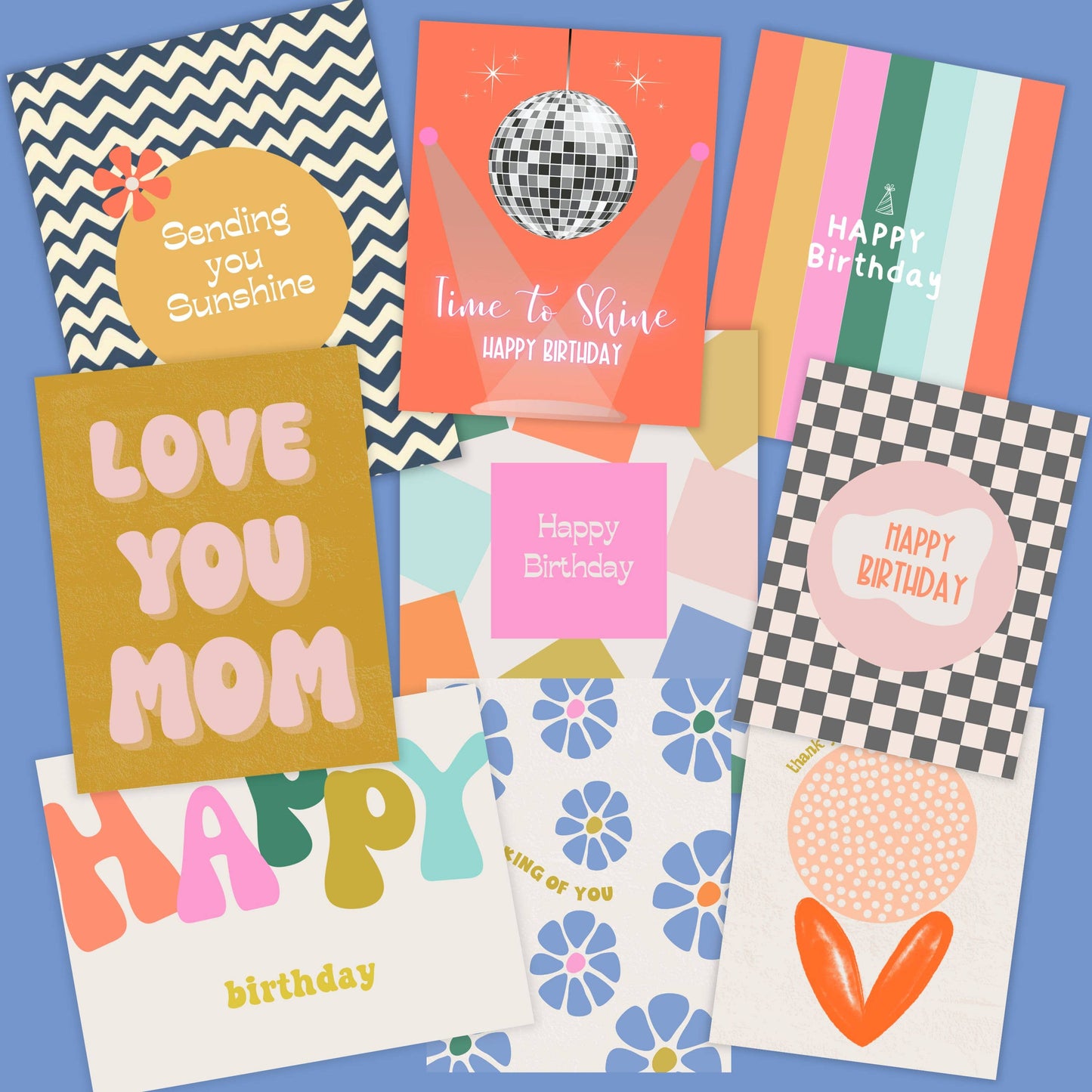 Floral Vase Mother's Day Card