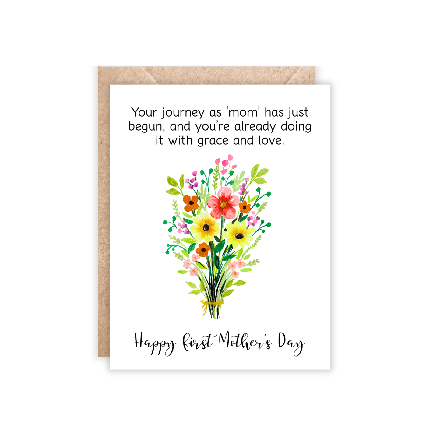 First Mother's Day Journey has Just Begun Card