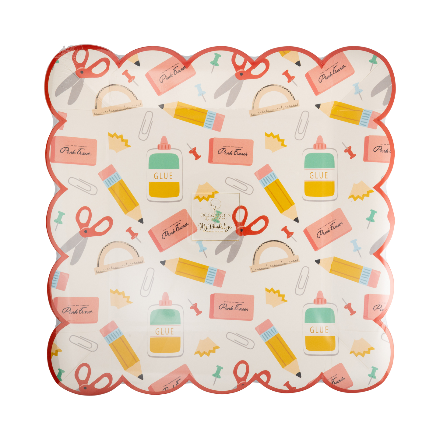 SCH1240 - Occasions School Icons Plate