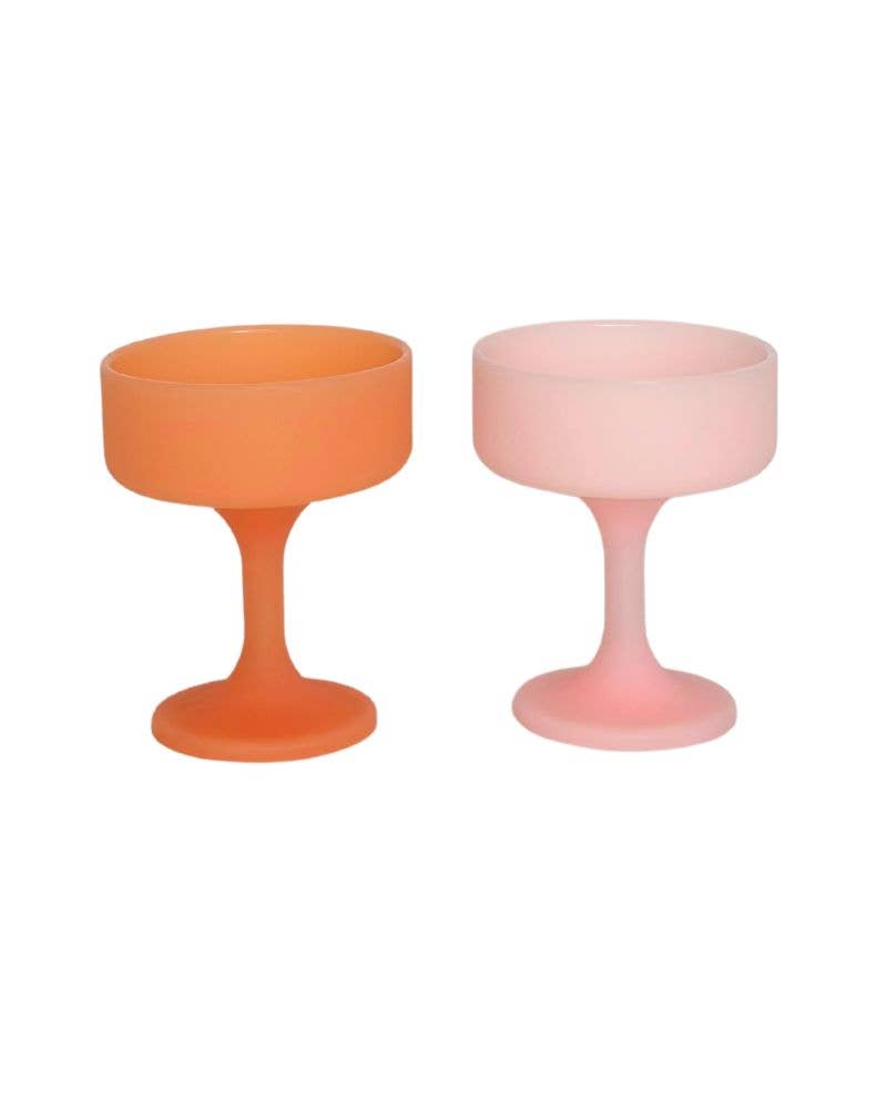 Peach + Petal | Mecc | Silicone Unbreakable Cocktail Glasses