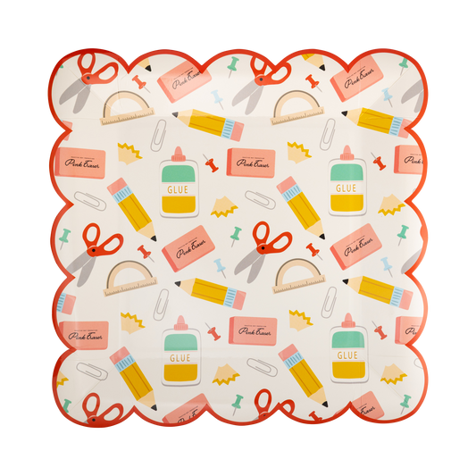 SCH1240 - Occasions School Icons Plate