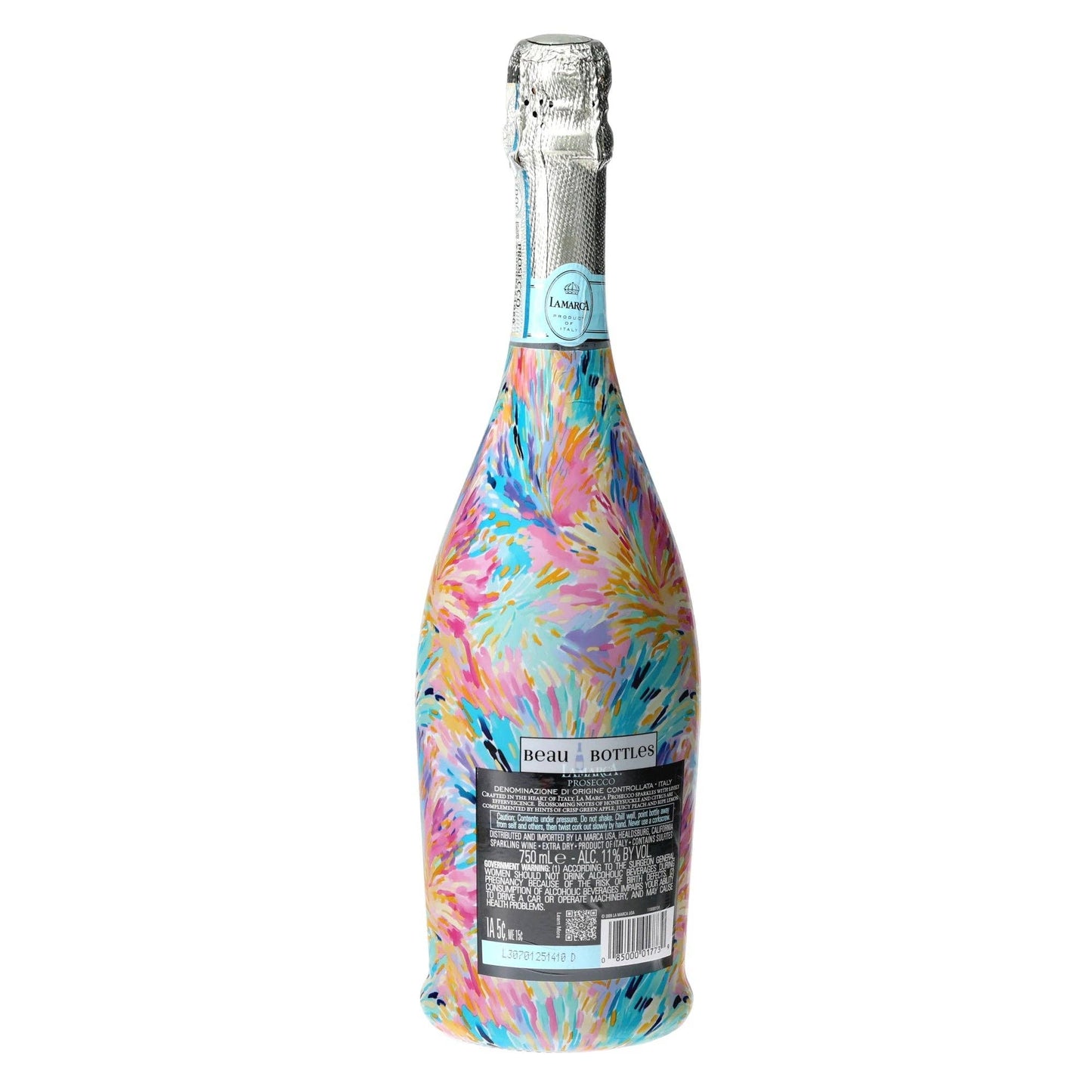 Pastel Celebration Prosecco Bottle Wrap