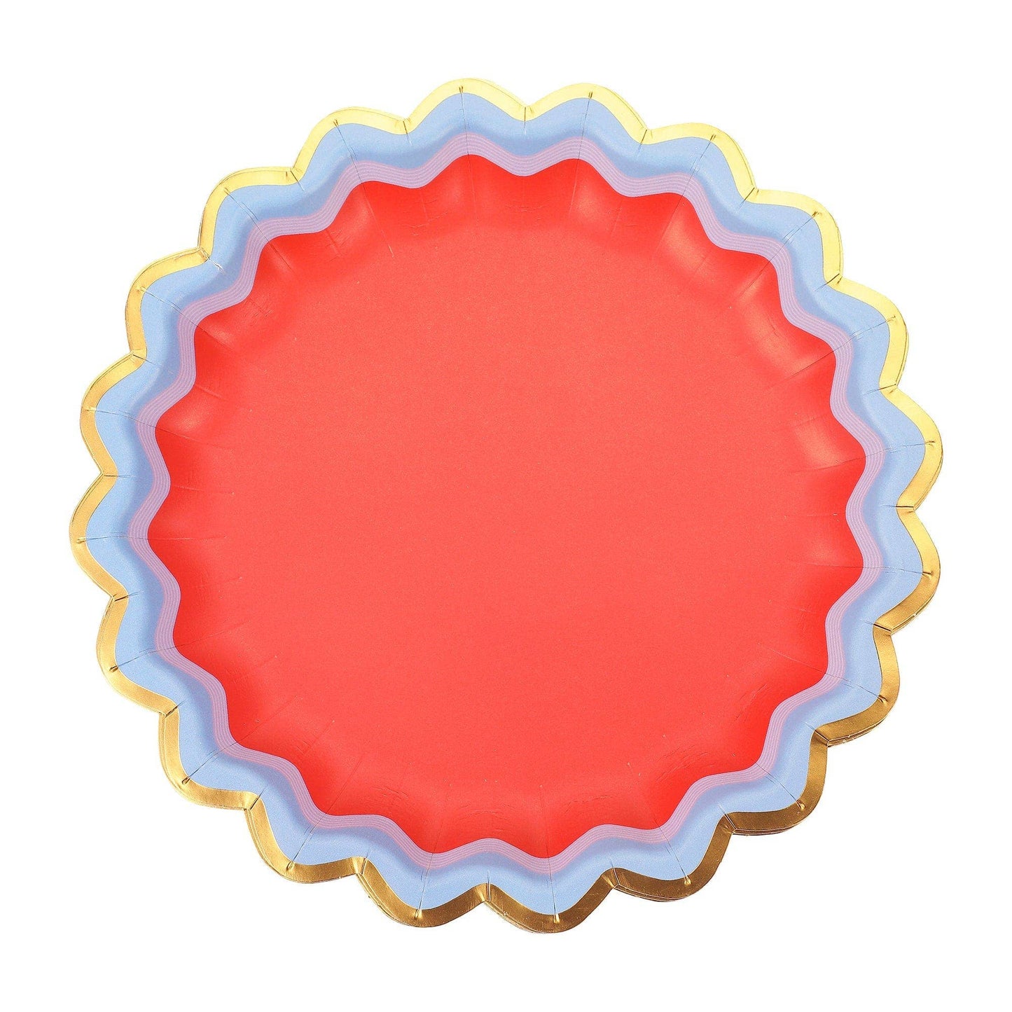 Rainbow Ric Rac Assorted Dessert Plates (10 ct)
