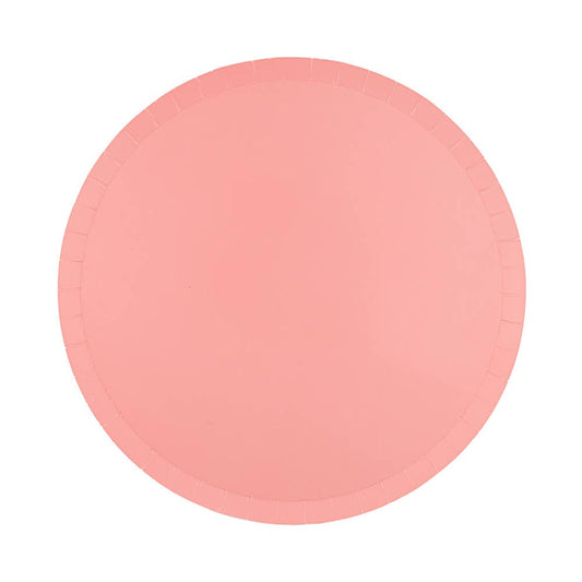 Shade Collection Dinner Plates - 8 Pk. - 23 Color Options: Cantaloupe