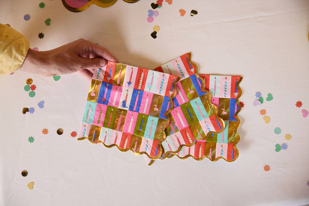 Birthday Wishes Lunch Napkin Set