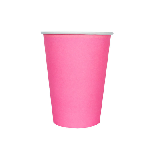 Shades 12 oz Cups - 8 Pk. - 23 Color Options: Flamingo