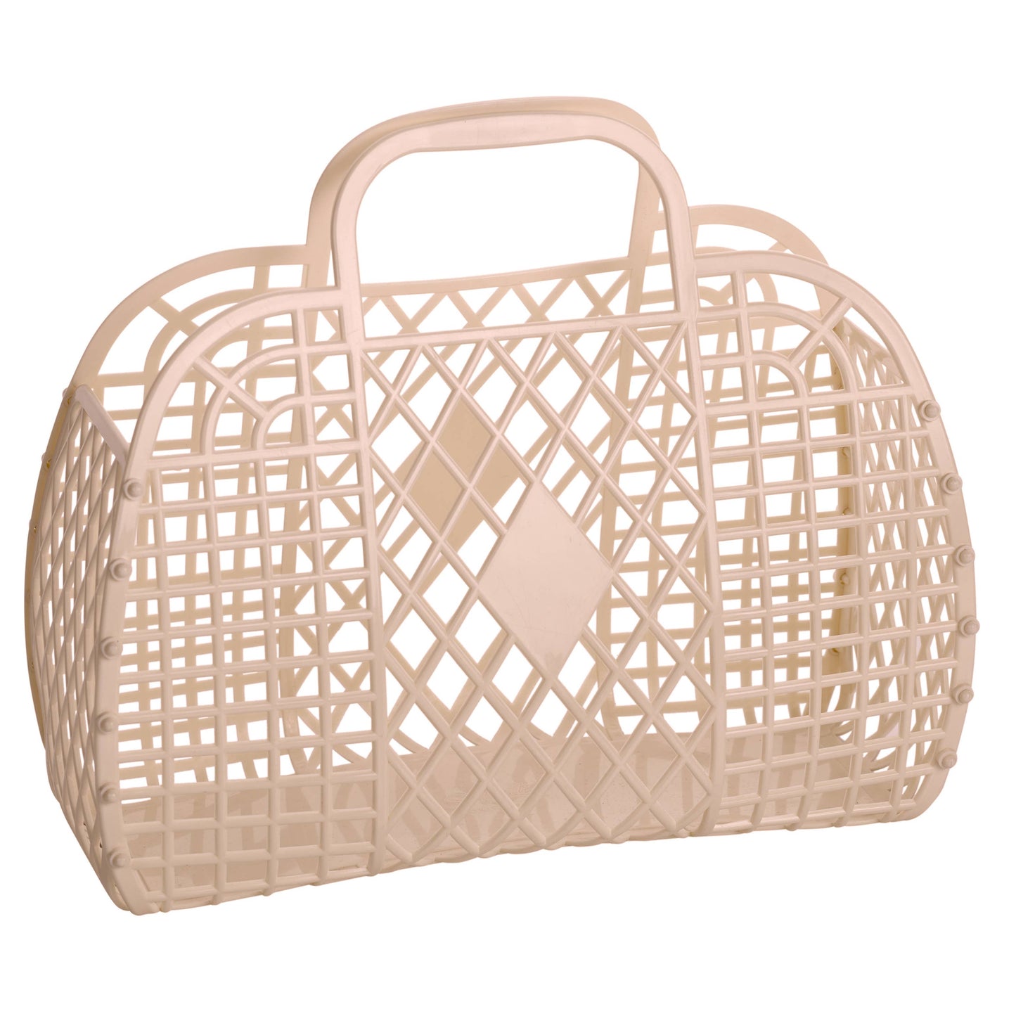 Retro Basket Jelly Bag - Large: Seafoam