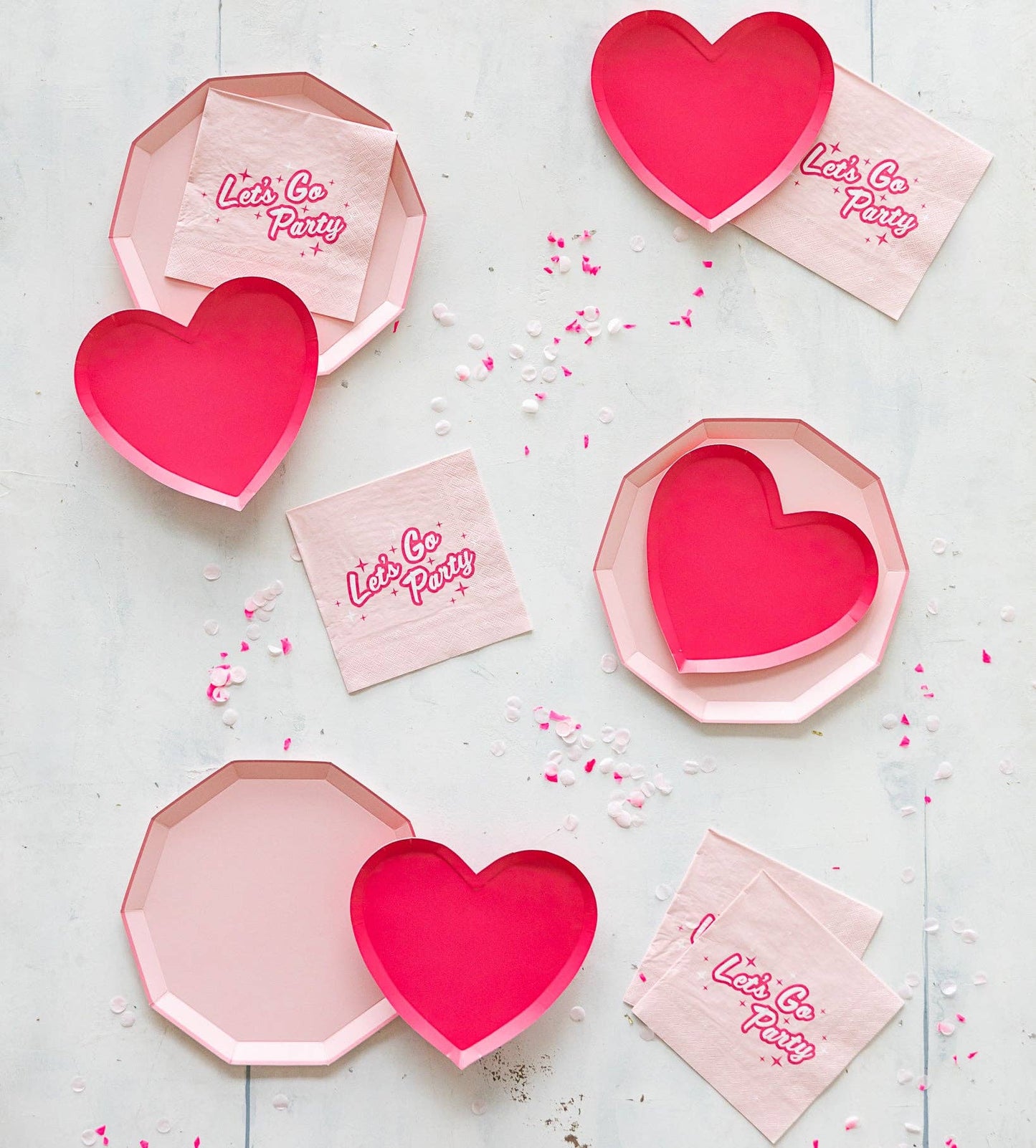 PETAL PINK PREMIUM DINNER PLATES