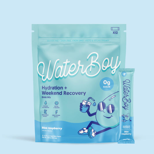 Hydration + Weekend Recovery: Blue Raspberry / 12 pk