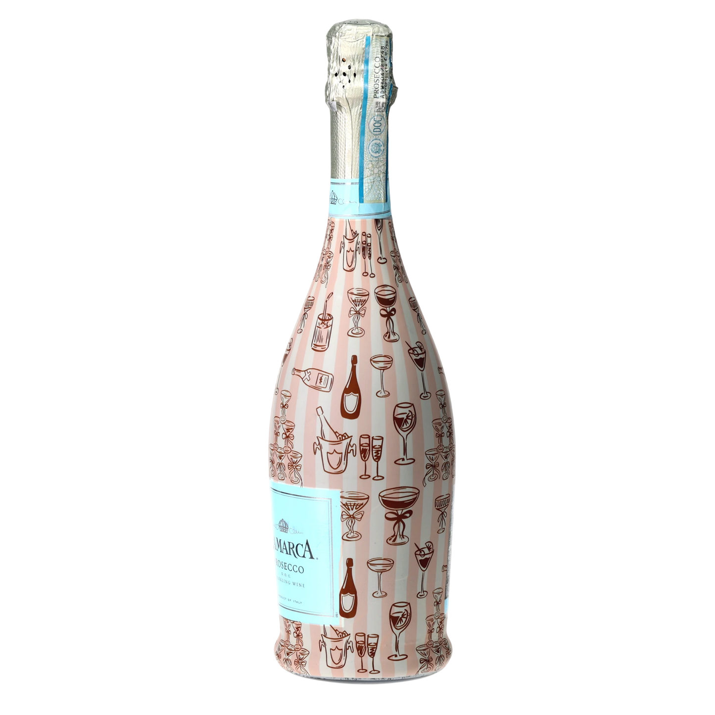 Toast & Bubbles Prosecco Bottle Wrap