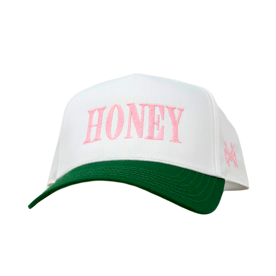 MHC HONEY Trucker Hat: Otto Dark Green/ Natural