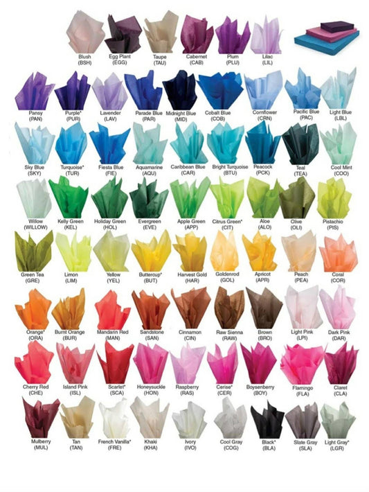 Tissue Paper Tasse: Kelly green