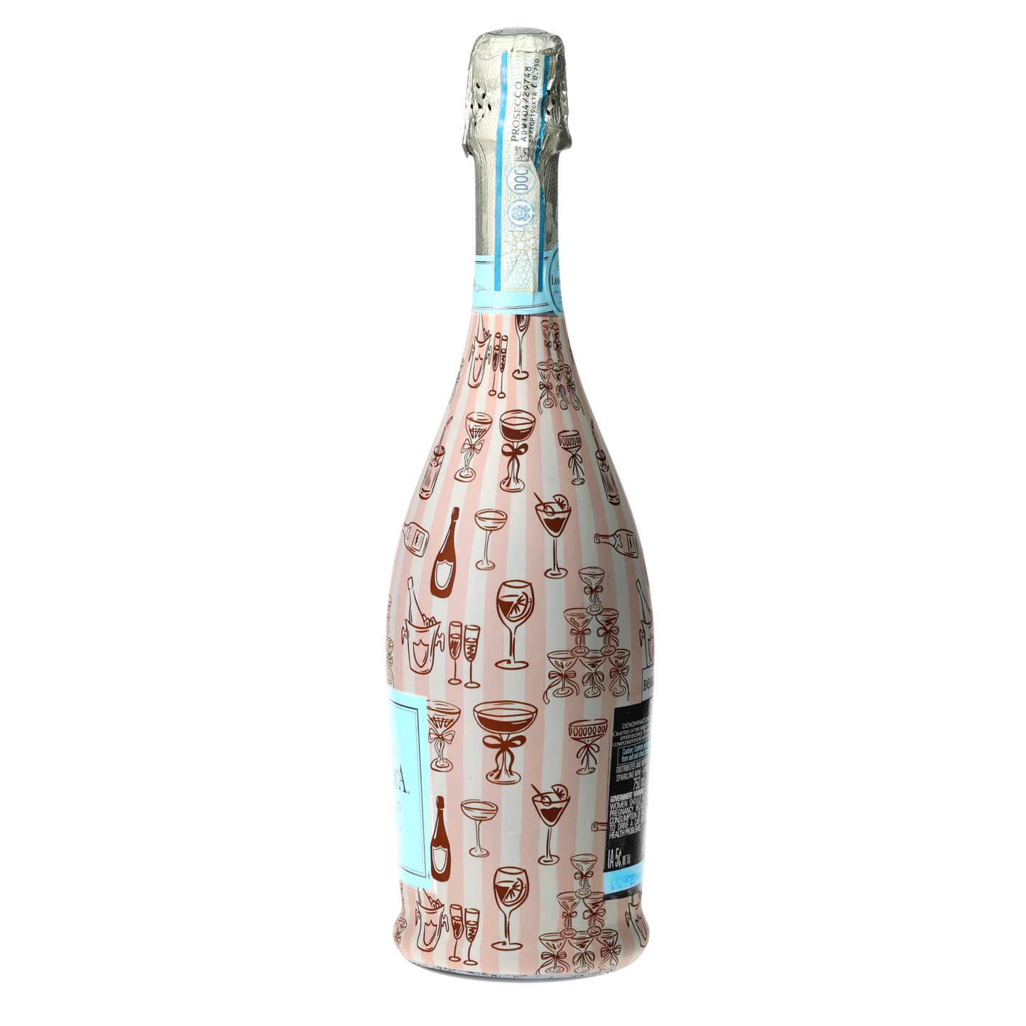 Toast & Bubbles Prosecco Bottle Wrap