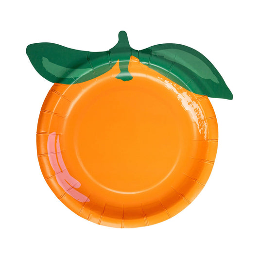 ORA1140 - Orange Shaped Plate