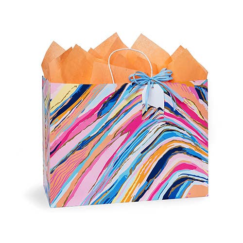 Painted Desert Paper Retail Gift Bag 8x4.75x10
