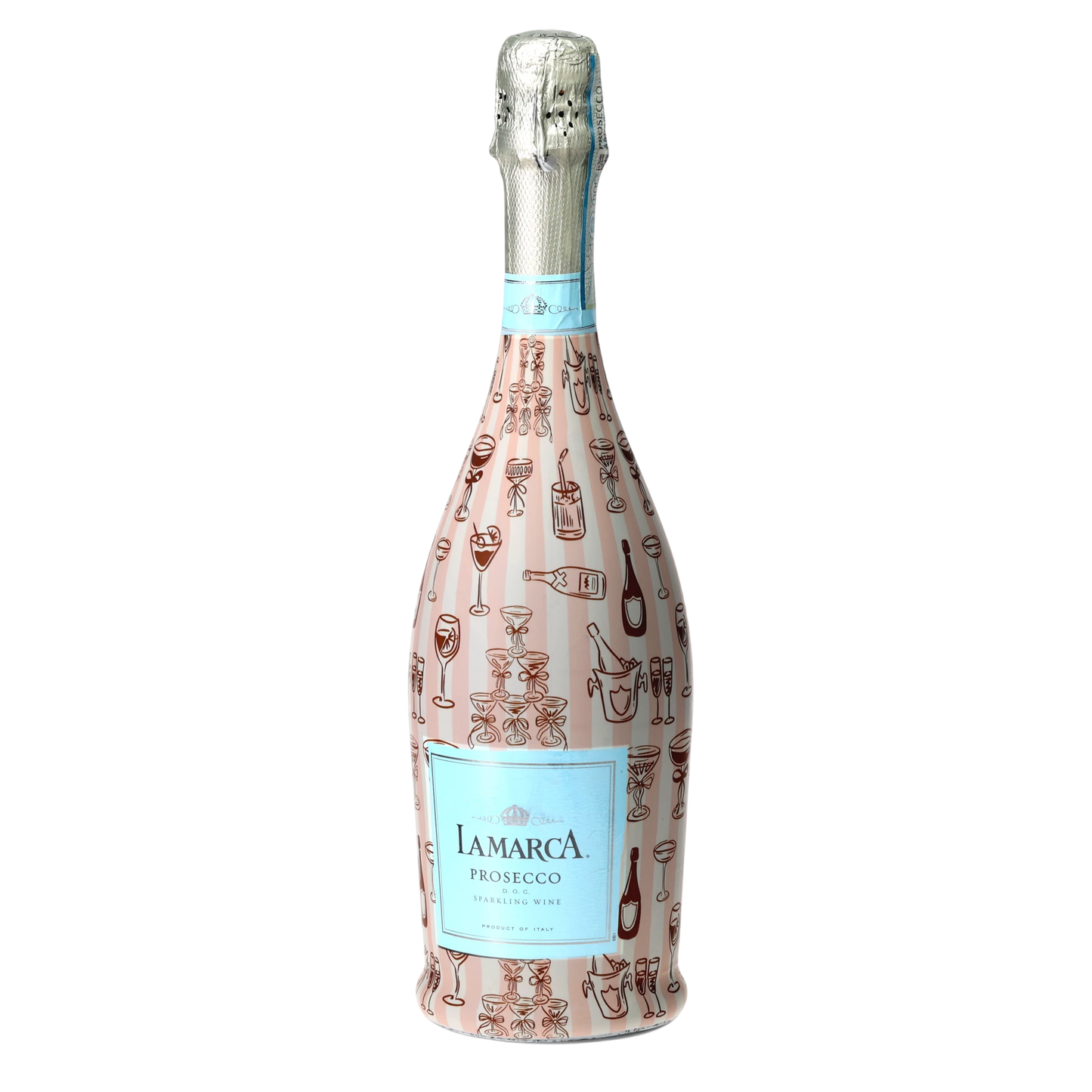 Toast & Bubbles Prosecco Bottle Wrap