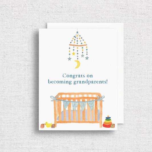 New Grandparents Greeting Card | Congrats on Grandchild Card