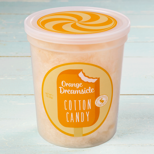 Orange Dreamsicle Cotton Candy