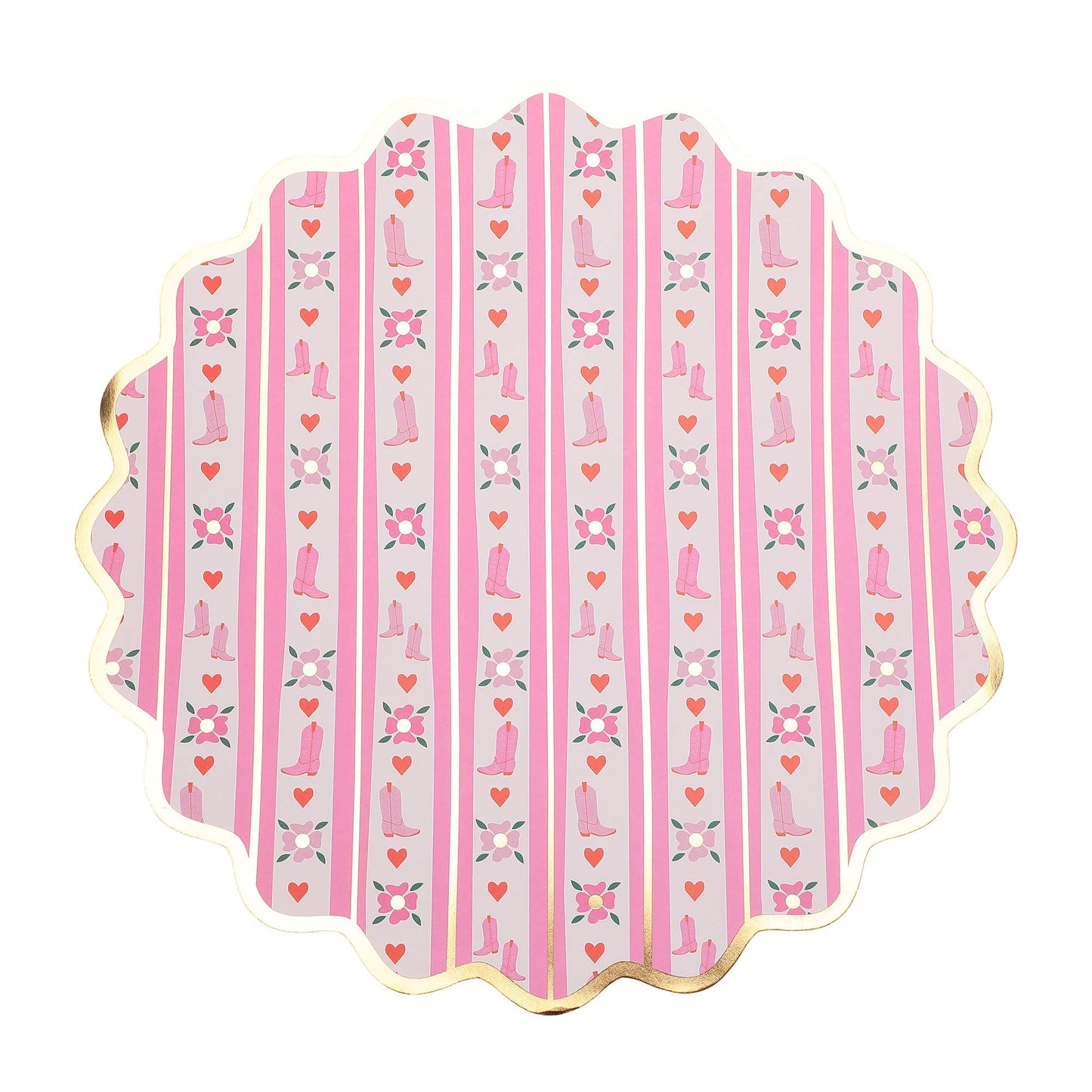 Boot Scoot Blooms Placemat Set