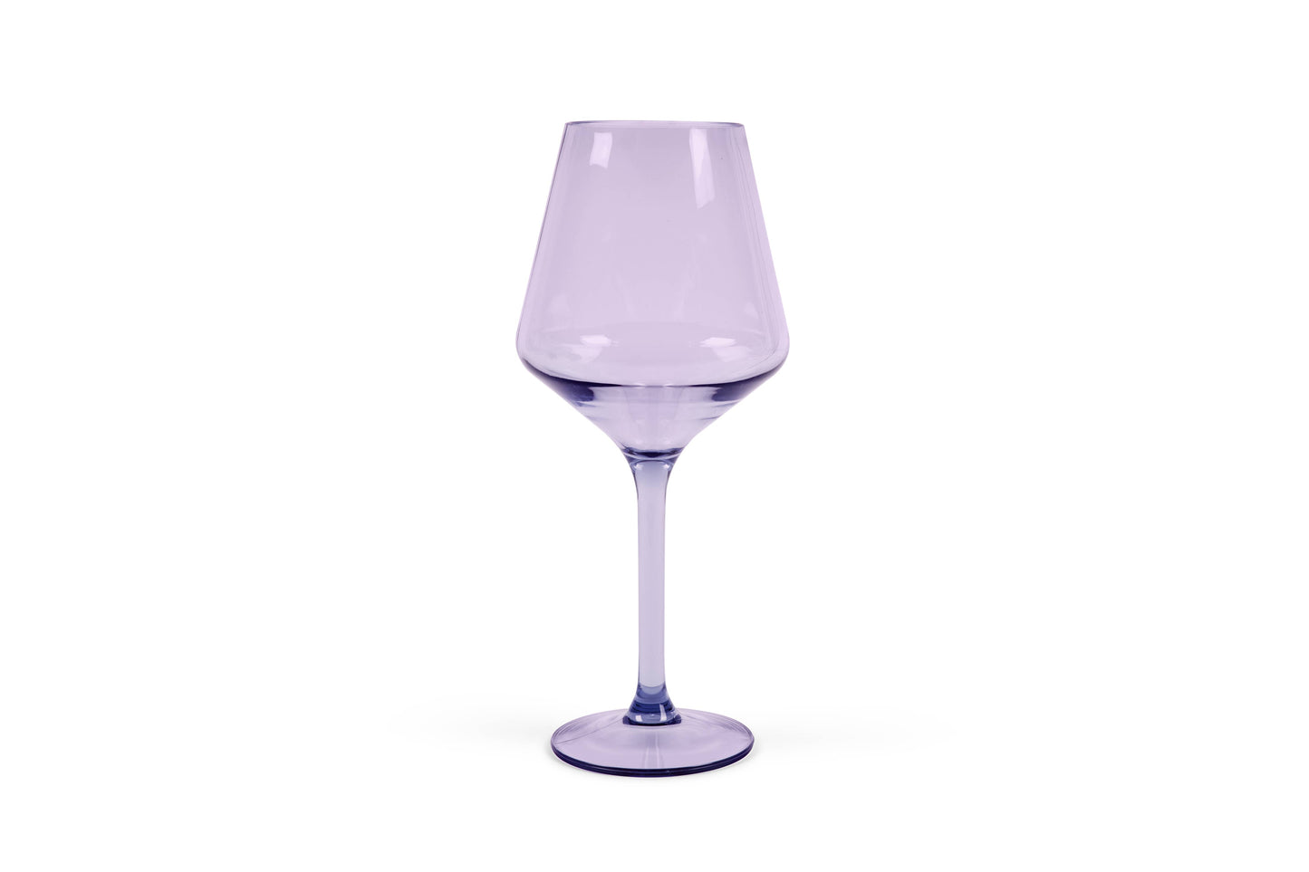 Acrylic Stemmed Wine Glasses- Bright