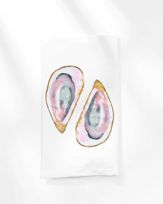 Kitchen Tea Towel | Oysters