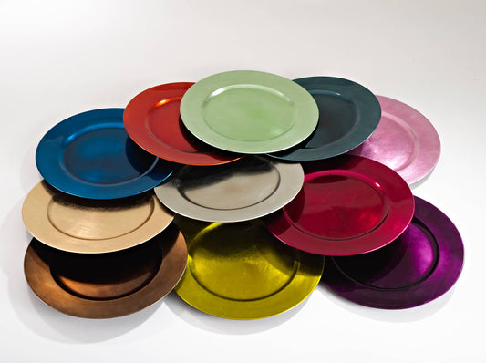 Classic Design Charger Plate: Gold / 13"