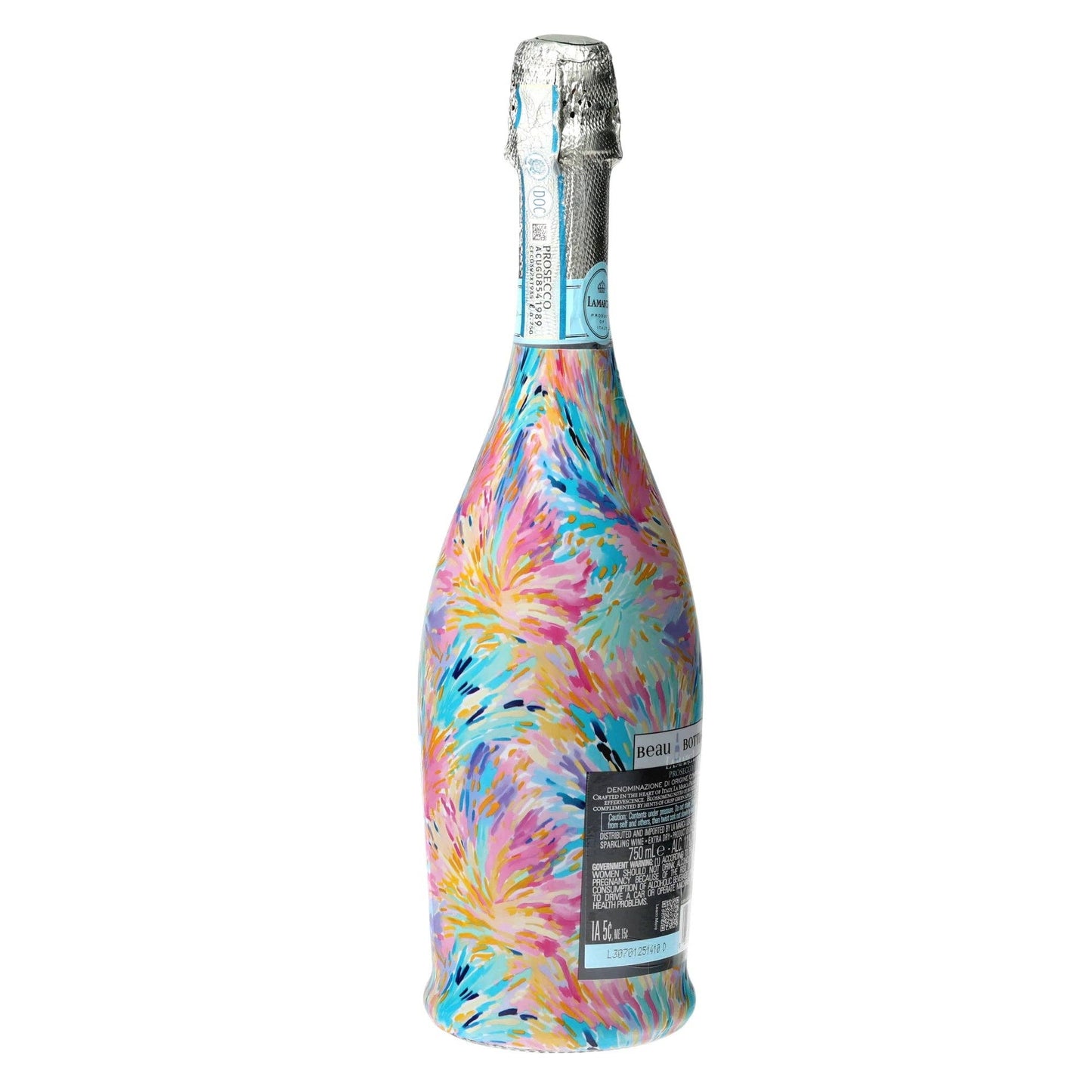 Pastel Celebration Prosecco Bottle Wrap