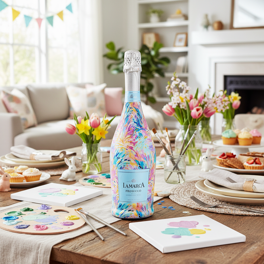 Pastel Celebration Prosecco Bottle Wrap