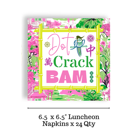 Mahjong 24ct Luncheon Napkin Separates (3 ply)