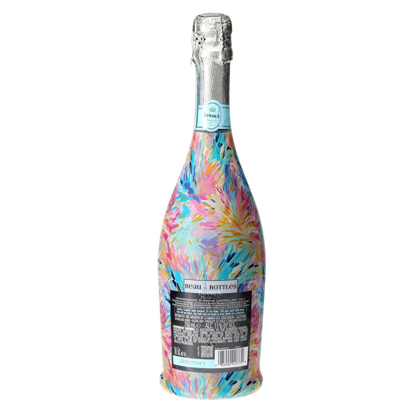 Pastel Celebration Prosecco Bottle Wrap
