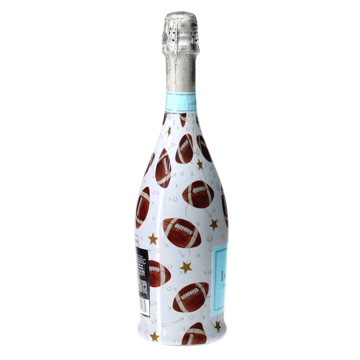 Football Prosecco Bottle Wrap
