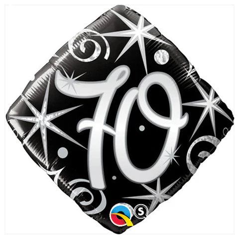 18 Inch 70th Birthday Foil Balloon