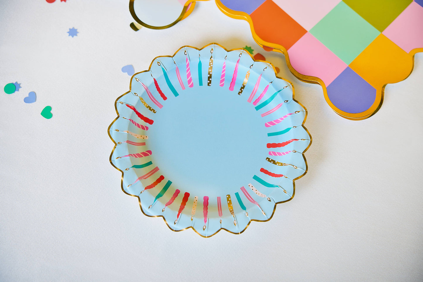 Birthday Wishes Dessert Plate Set