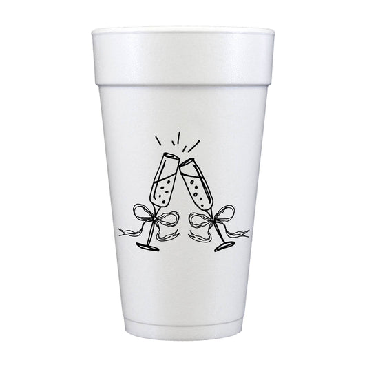 Champagne Toasting Foam Cups