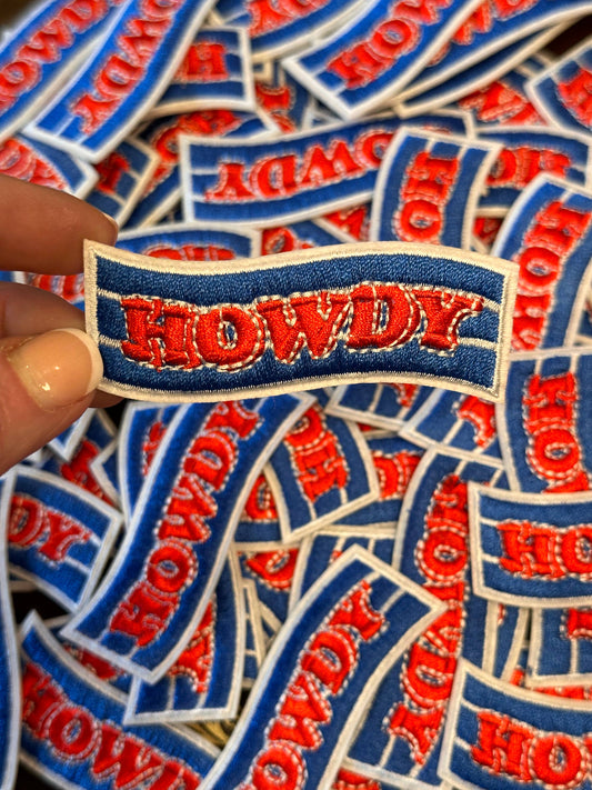 HOWDY RWB patch 