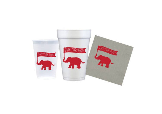 RTR Elephant | Game Day Cups & Napkins (All)  : NAPKINS (25 per package)