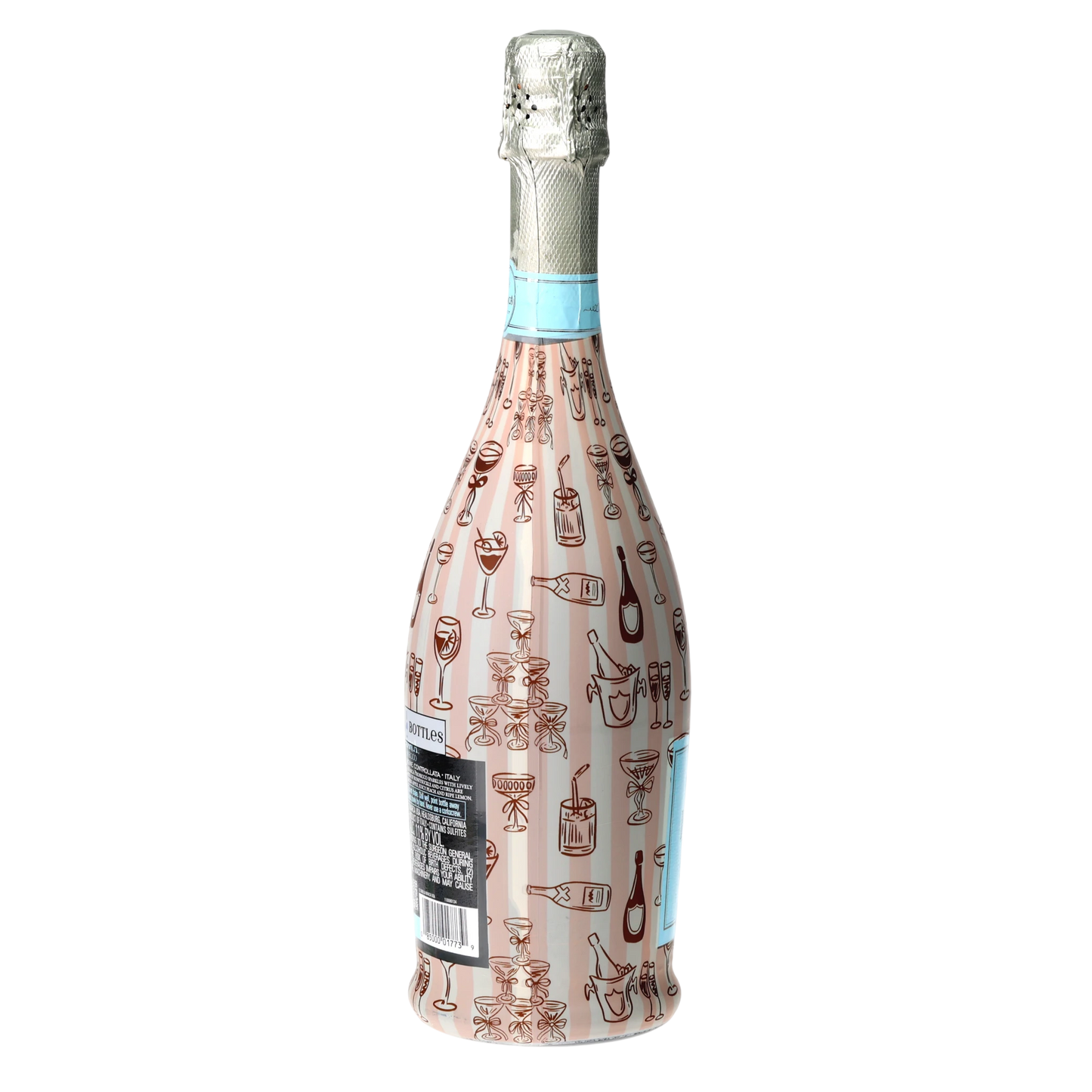 Toast & Bubbles Prosecco Bottle Wrap