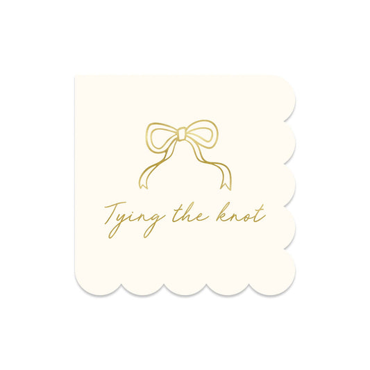 PLNP1541 - Tying the Knot Cocktail Napkin
