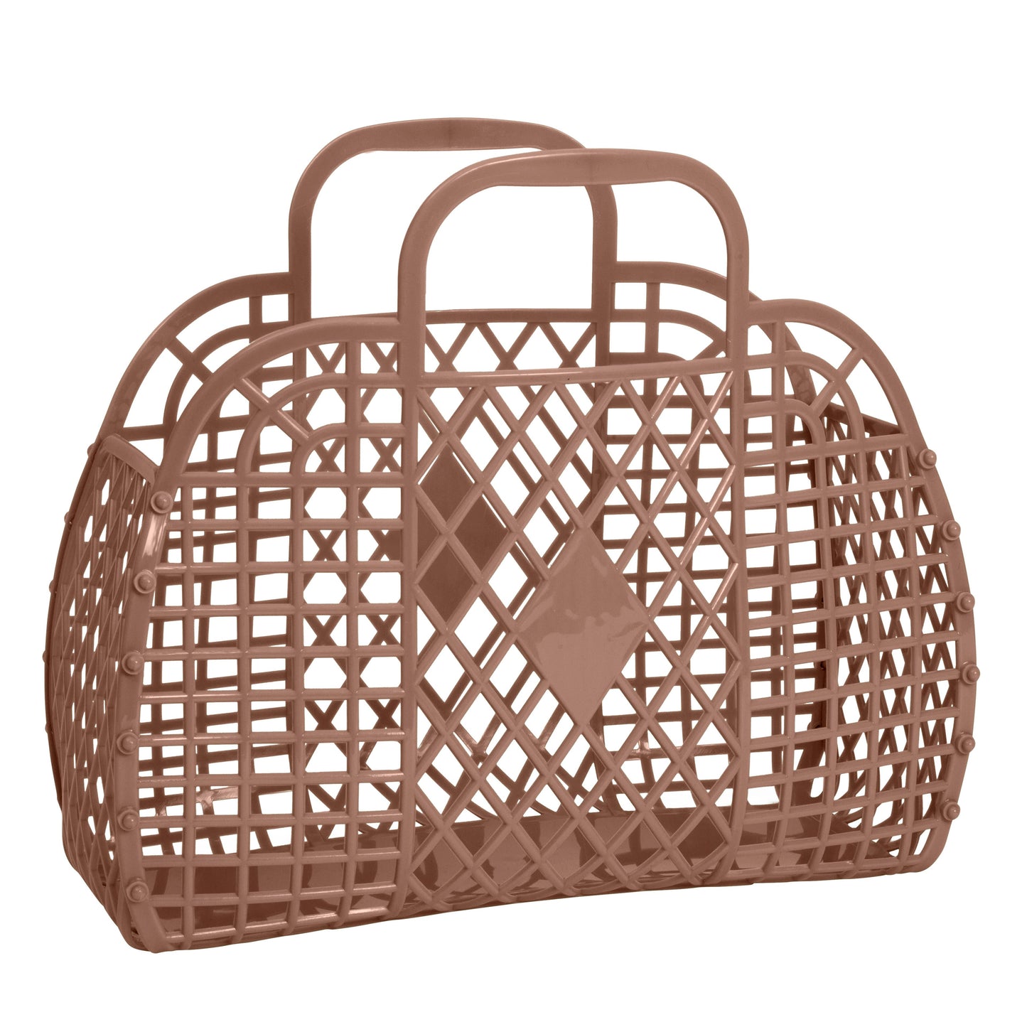 Retro Basket Jelly Bag - Large: Blue