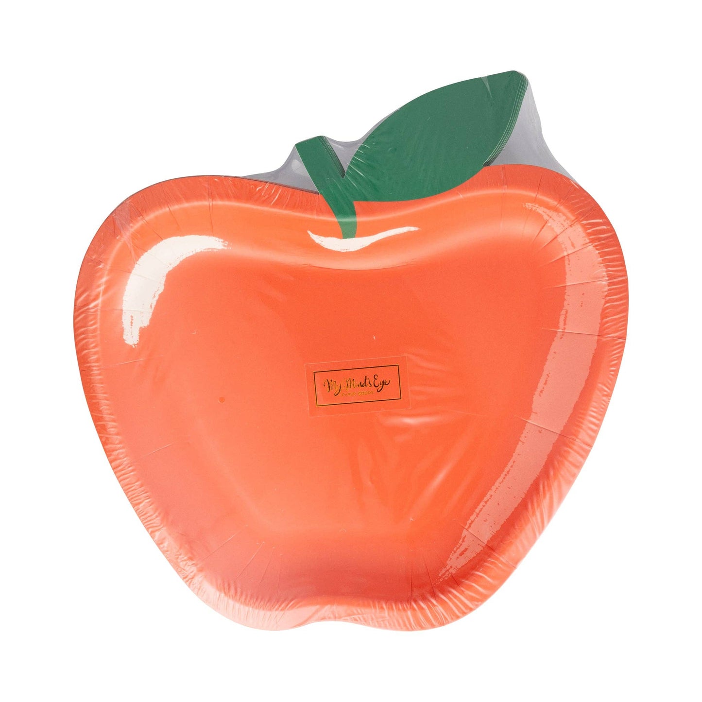 APP1140 - Apple Shaped Paper Plate