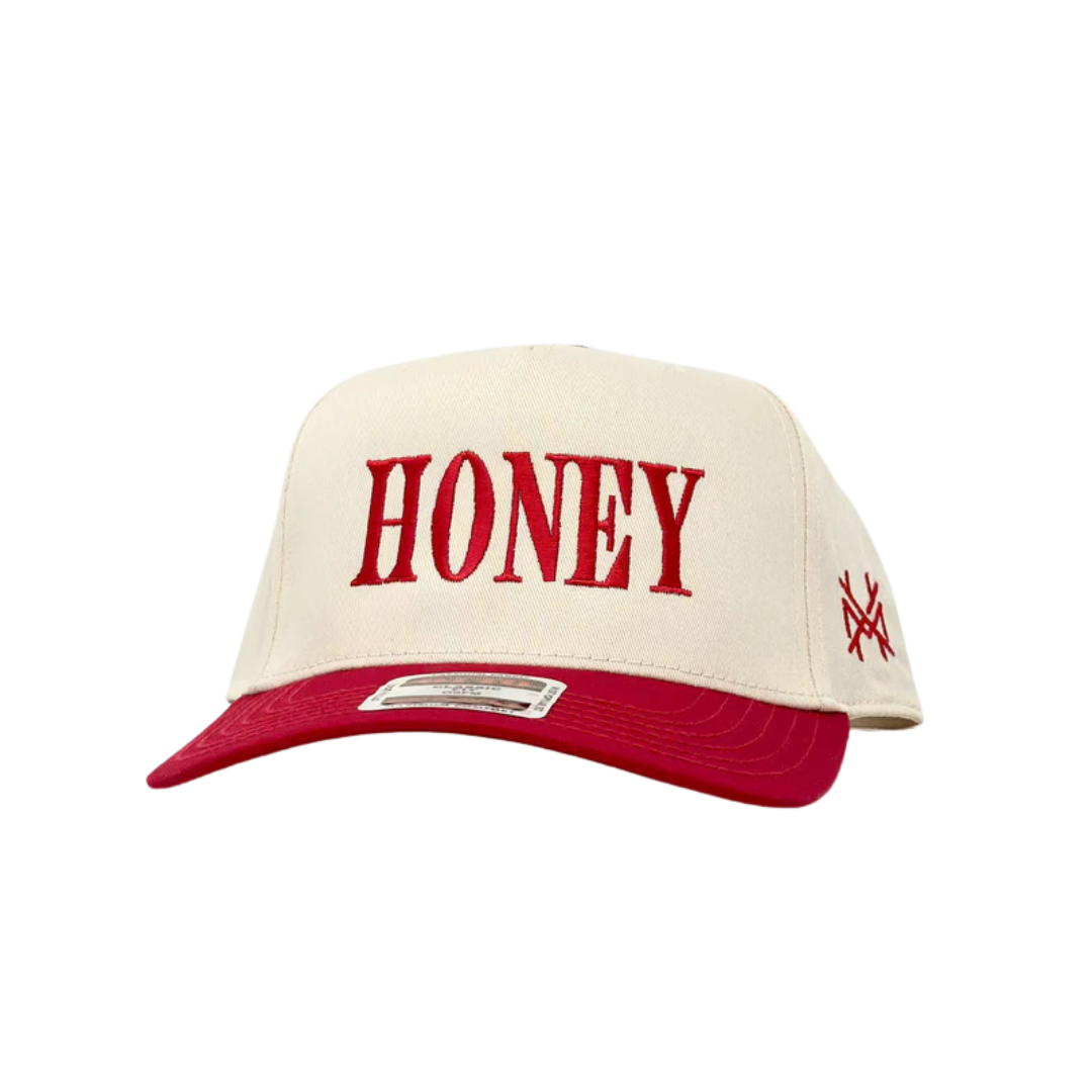 MHC HONEY Trucker Hat: Otto Dark Green/ Natural