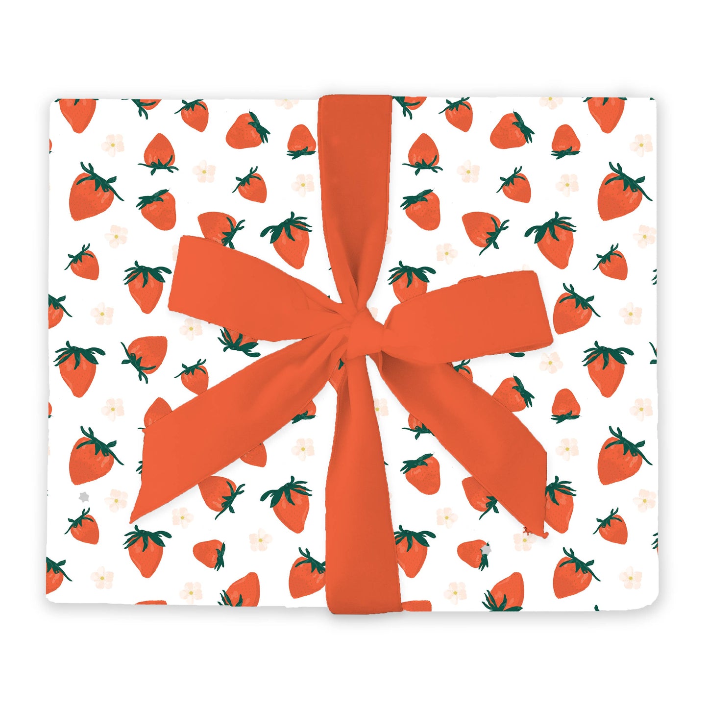 Strawberry Wrapping Paper Continuous Roll