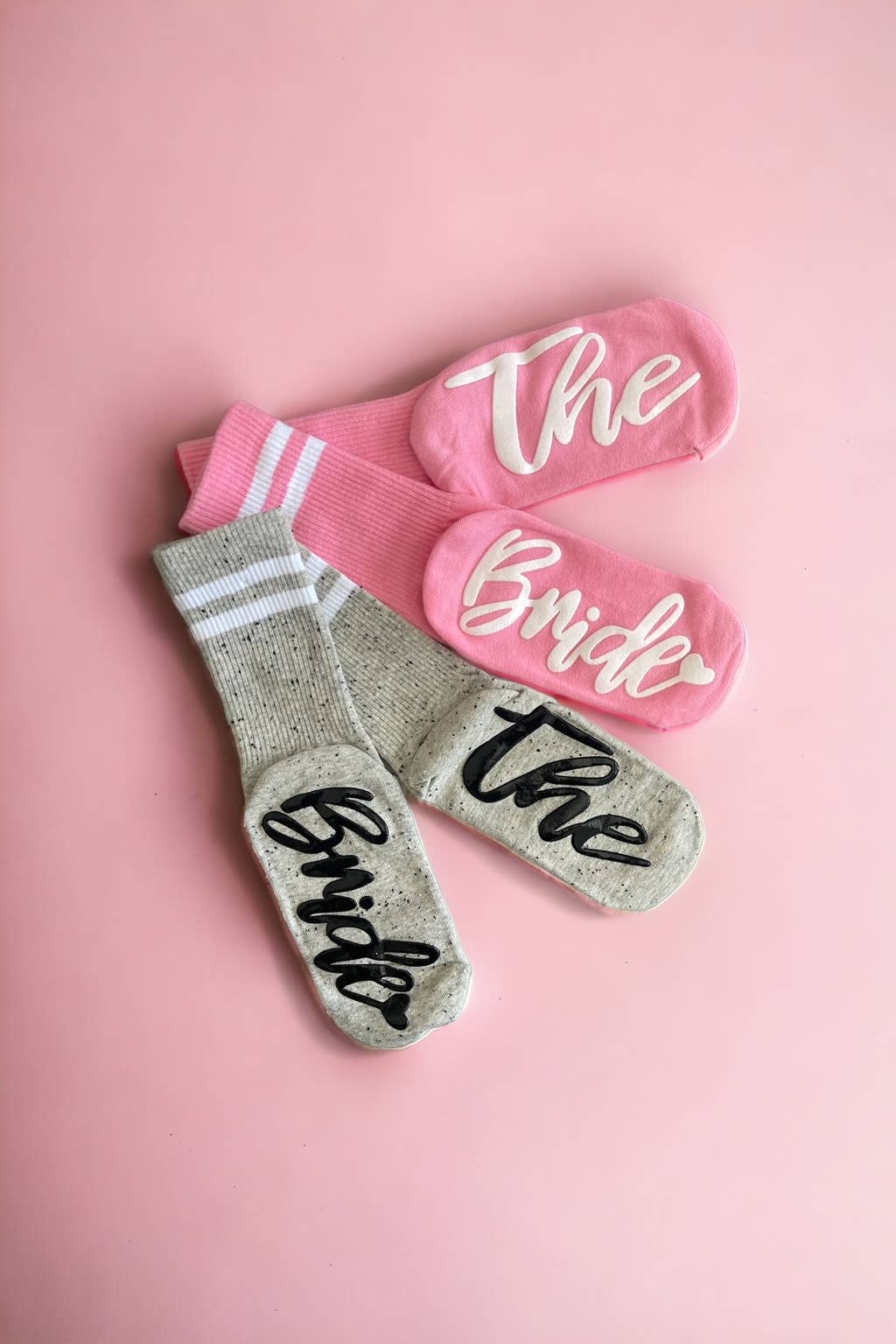 The Bride Socks, Bride Socks, Wedding Socks, Gift for Bride: Pink