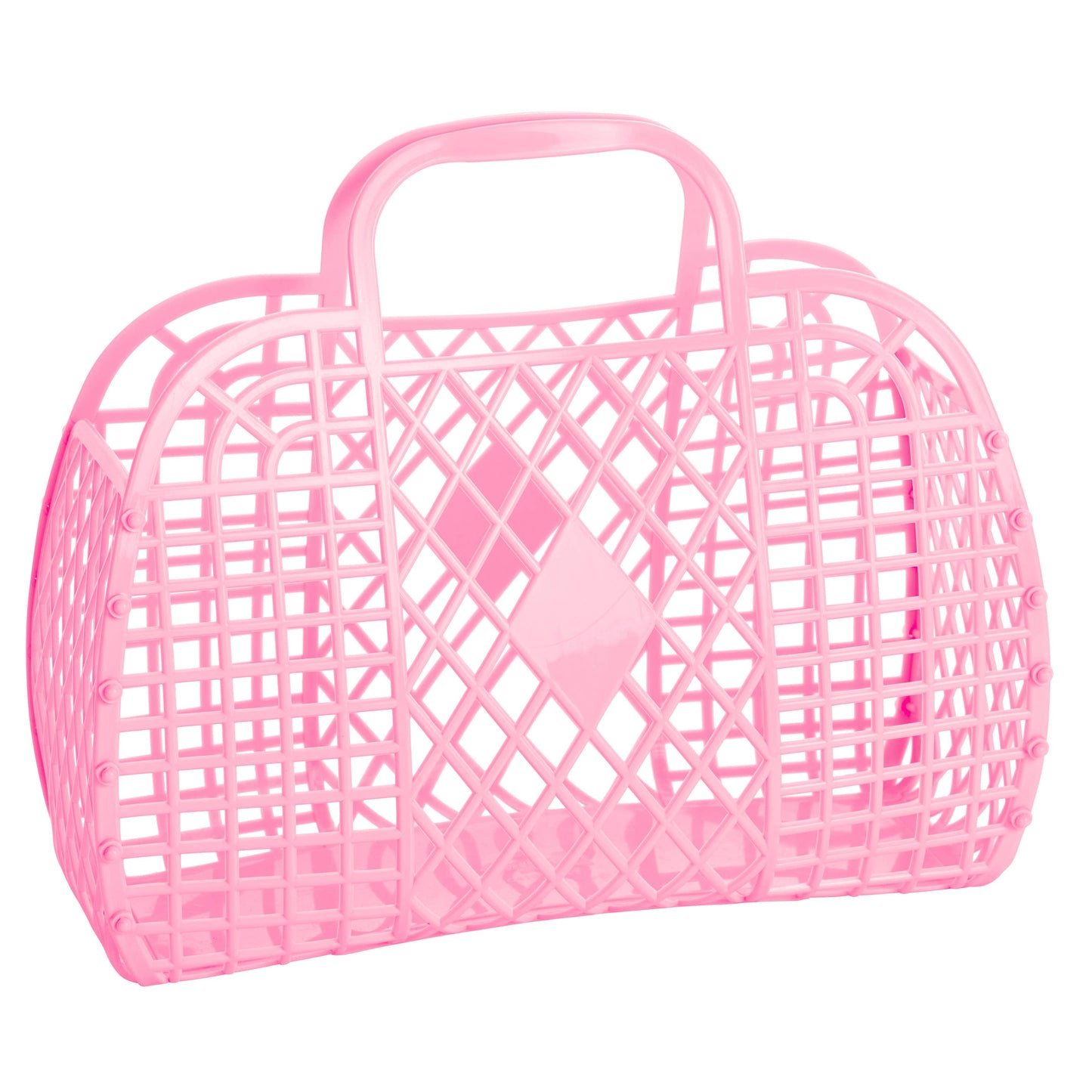 Retro Basket Jelly Bag - Large: Blue