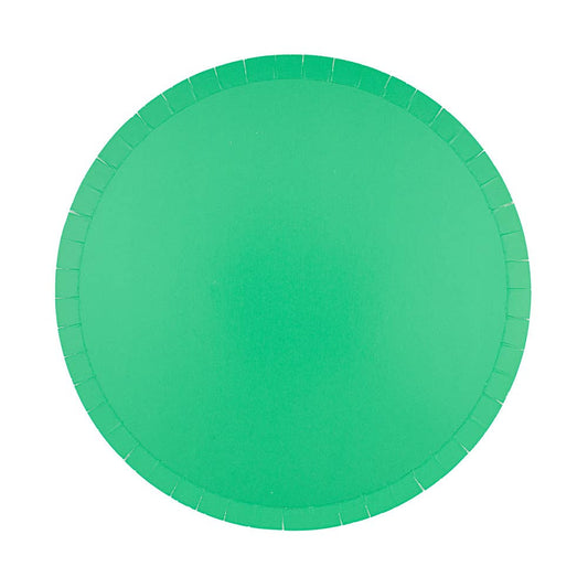 Shades Dessert Plates - 8 Pk. - 23 Color Options: Grass