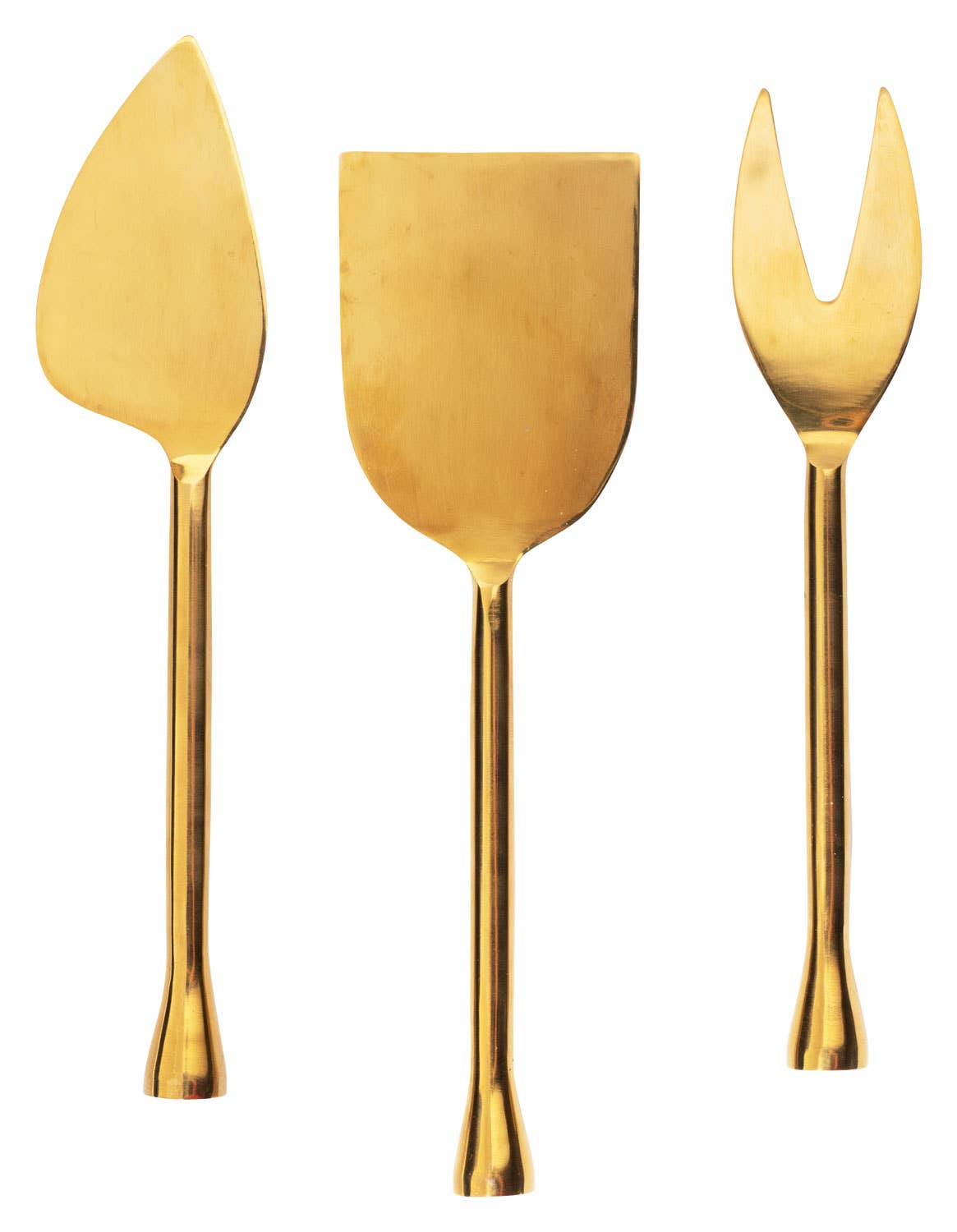 Cheese Spreader in Brass S/3