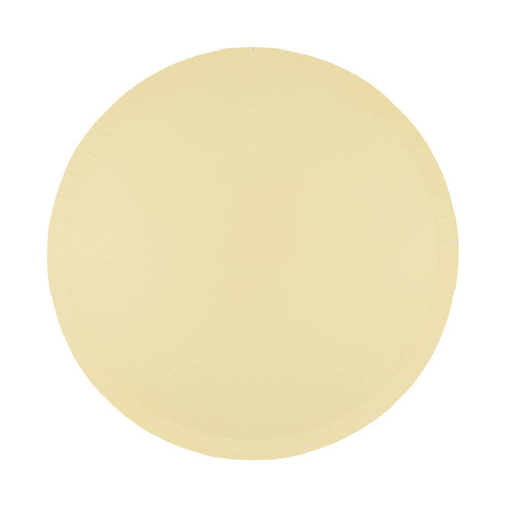 Shade Collection Dinner Plates - 8 Pk. - 23 Color Options: Banana