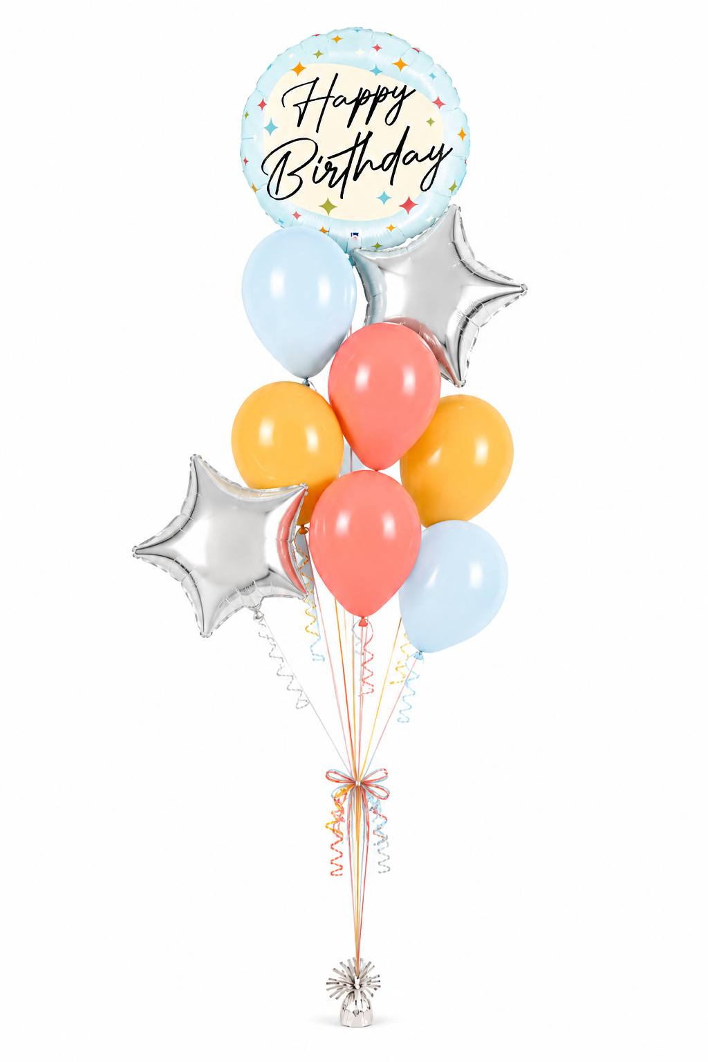 Birthday Sparkles Foil Large Bouquet